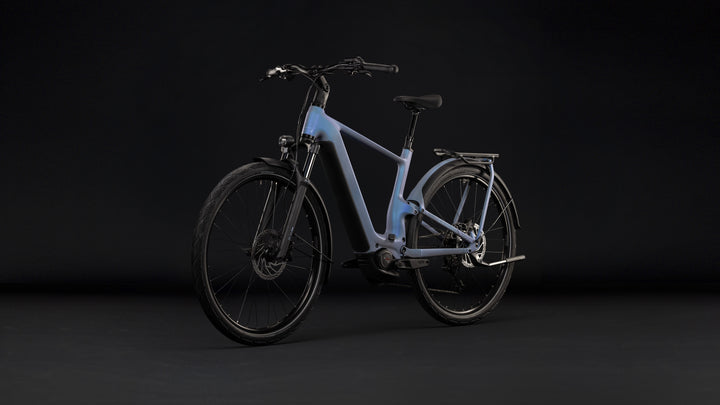 Cube Kathmandu Hybrid One11 HPC Pro 800 Hazeblue Blue 2027 Electric Hybrid Bike