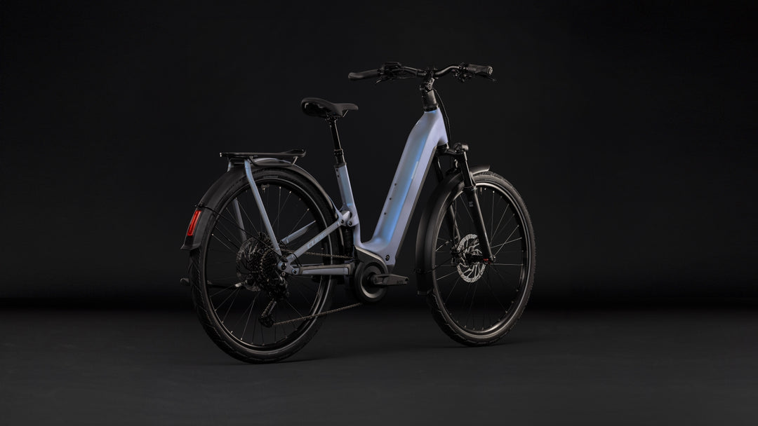 Cube Kathmandu Hybrid One11 HPC Pro 800 Hazeblue Blue Easy Entry 2027 Electric Hybrid Bike