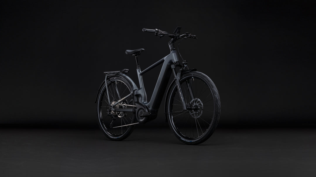 Cube Kathmandu Hybrid One11 HPC SLX 800 Sagebrushgreen Chrome 2027 Electric Hybrid Bike
