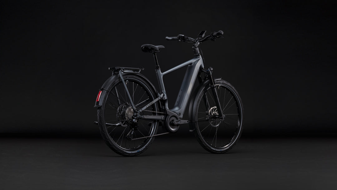 Cube Kathmandu Hybrid One11 HPC SLX 800 Sagebrushgreen Chrome 2027 Electric Hybrid Bike