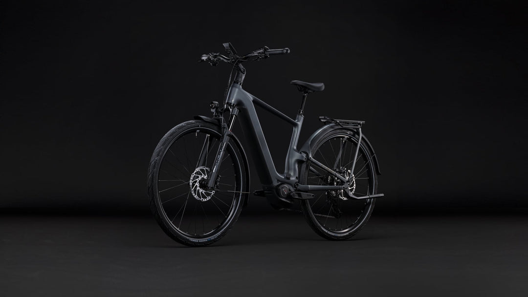 Cube Kathmandu Hybrid One11 HPC SLX 800 Sagebrushgreen Chrome 2027 Electric Hybrid Bike
