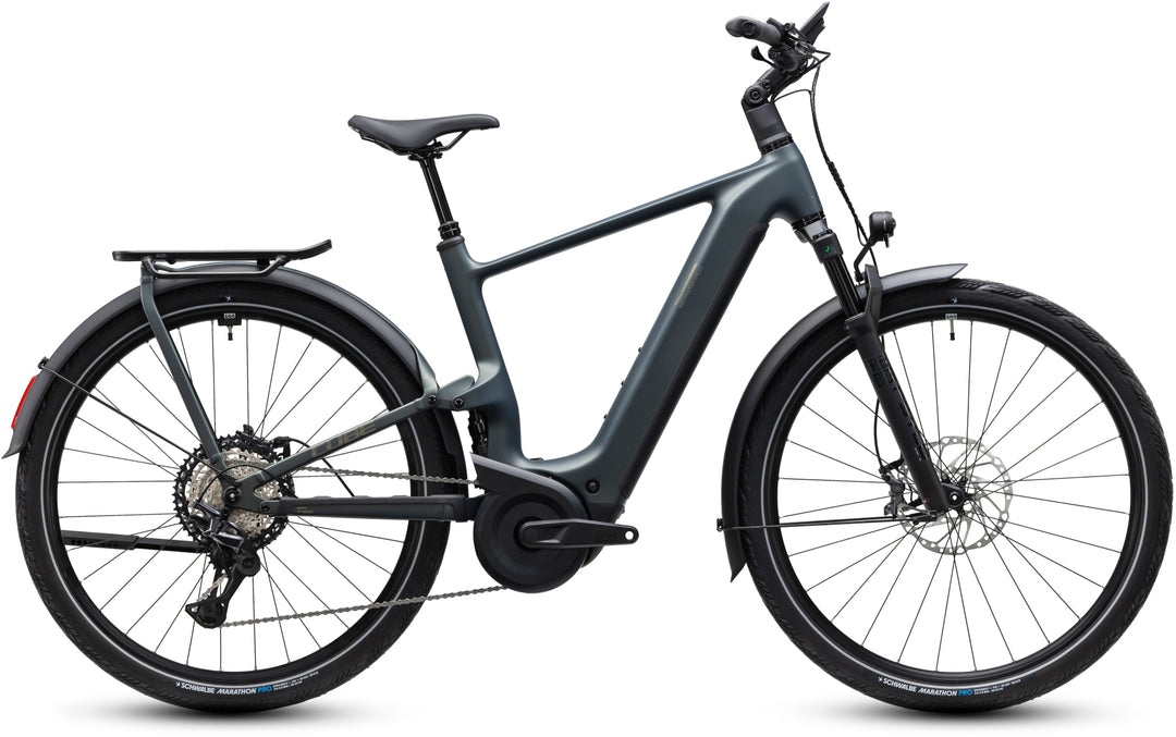 Cube Kathmandu Hybrid One11 HPC SLX 800 Sagebrushgreen Chrome 2027 Electric Hybrid Bike