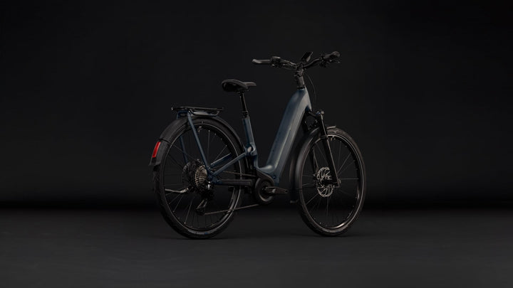 Cube Kathmandu Hybrid One11 HPC SLX 800 Sagebrushgreen Chrome Easy Entry 2027 Electric Hybrid Bike