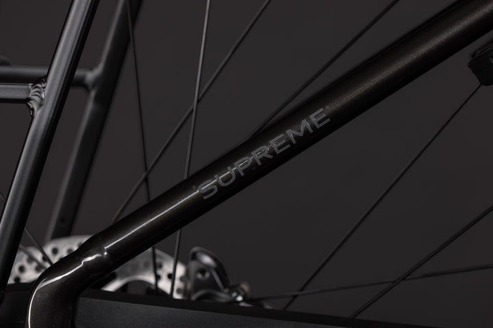 Cube Supreme Hybrid Comfort One 600 Gunmetal Reflex Easy Entry 2027 Electric Hybrid Bike