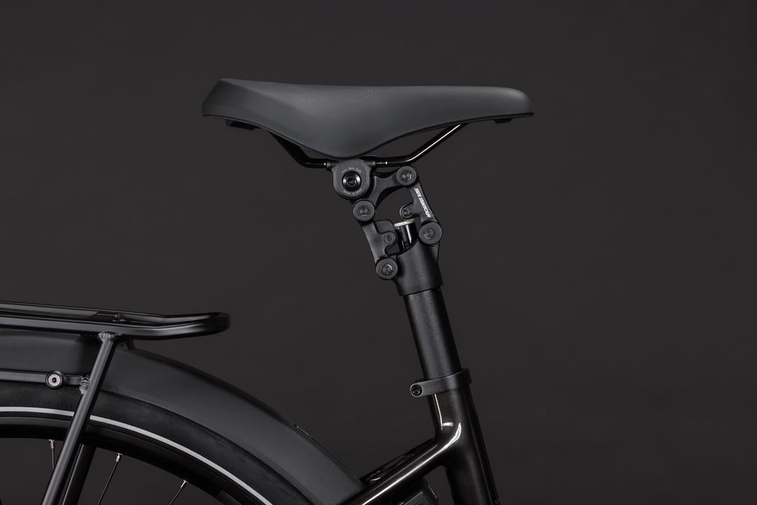 Cube Supreme Hybrid Comfort One 600 Gunmetal Reflex Easy Entry 2027 Electric Hybrid Bike