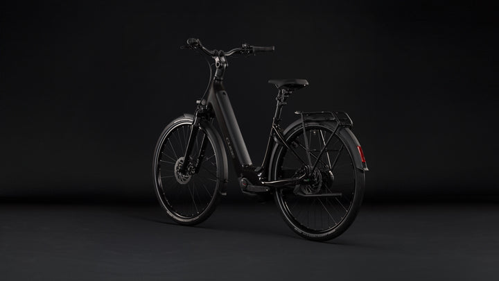Cube Supreme Hybrid Comfort One 600 Gunmetal Reflex Easy Entry 2027 Electric Hybrid Bike