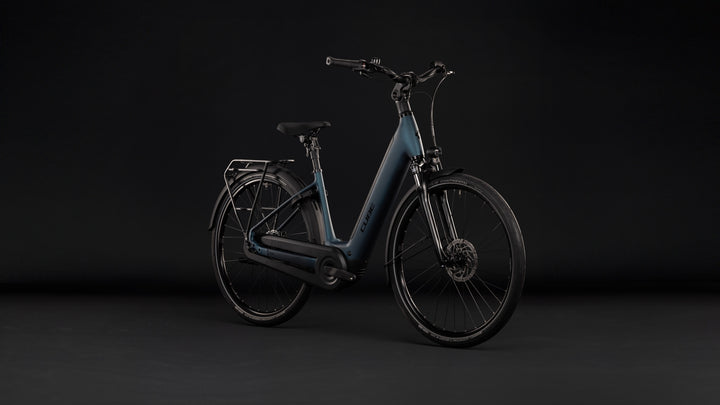 Cube Supreme Rt Hybrid Comfort EX 600 Royalgreen Black Easy Entry 2027 Electric Hybrid Bike