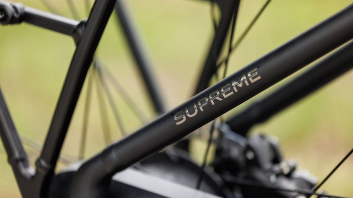 Cube Supreme Hybrid Comfort Pro 600 Grey Chrome Easy Entry 2027 Electric Hybrid Bike