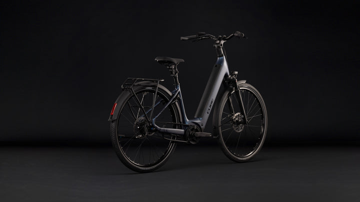 Cube Supreme Hybrid Deluxe One 600 Navyblack Black Easy Entry 2027 Electric Hybrid Bike