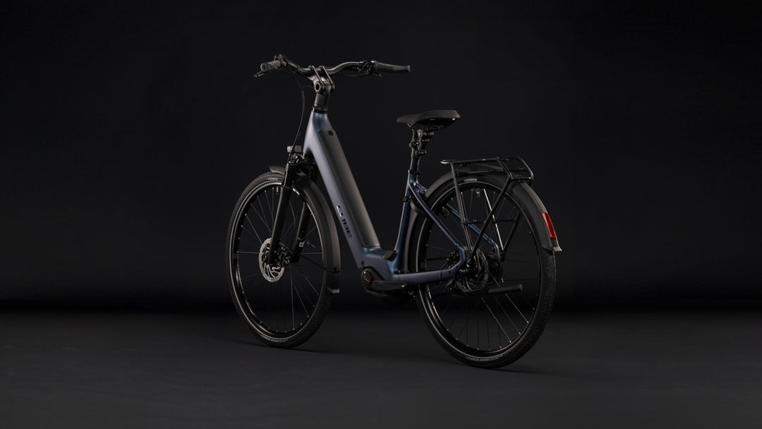 Cube Supreme Hybrid Deluxe One 600 Navyblack Black Easy Entry 2027 Electric Hybrid Bike