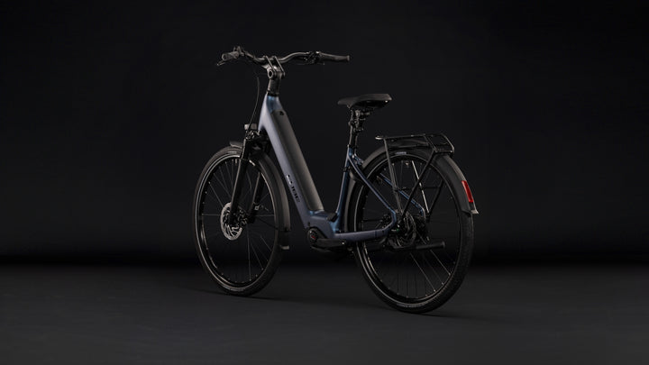 Cube Supreme Hybrid Deluxe One 600 Navyblack Black Easy Entry 2027 Electric Hybrid Bike