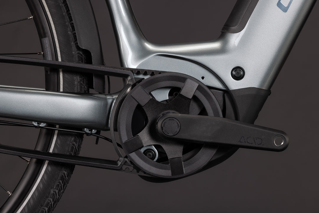 Cube Supreme Rt Hybrid Deluxe EX 600 Quicksilver Grey Easy Entry 2027 Electric Hybrid Bike