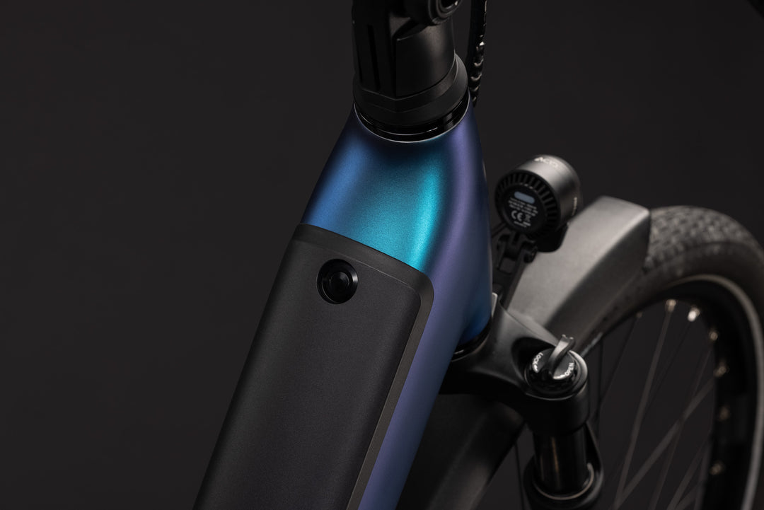 Cube Supreme Hybrid Deluxe Pro 600 Nebula Blue Easy Entry 2027 Electric Hybrid Bike