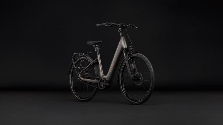 Cube Supreme Hybrid Deluxe SLX 600 Teak Chrome Easy Entry 2027 Electric Hybrid Bike