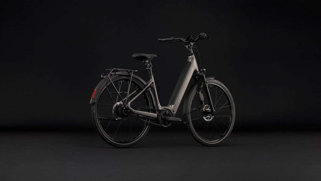 Cube Supreme Hybrid Deluxe SLX 600 Teak Chrome Easy Entry 2027 Electric Hybrid Bike