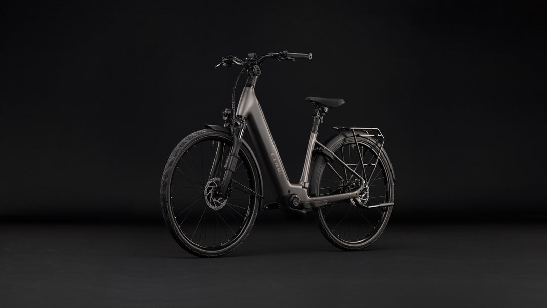 Cube Supreme Hybrid Deluxe SLX 600 Teak Chrome Easy Entry 2027 Electric Hybrid Bike