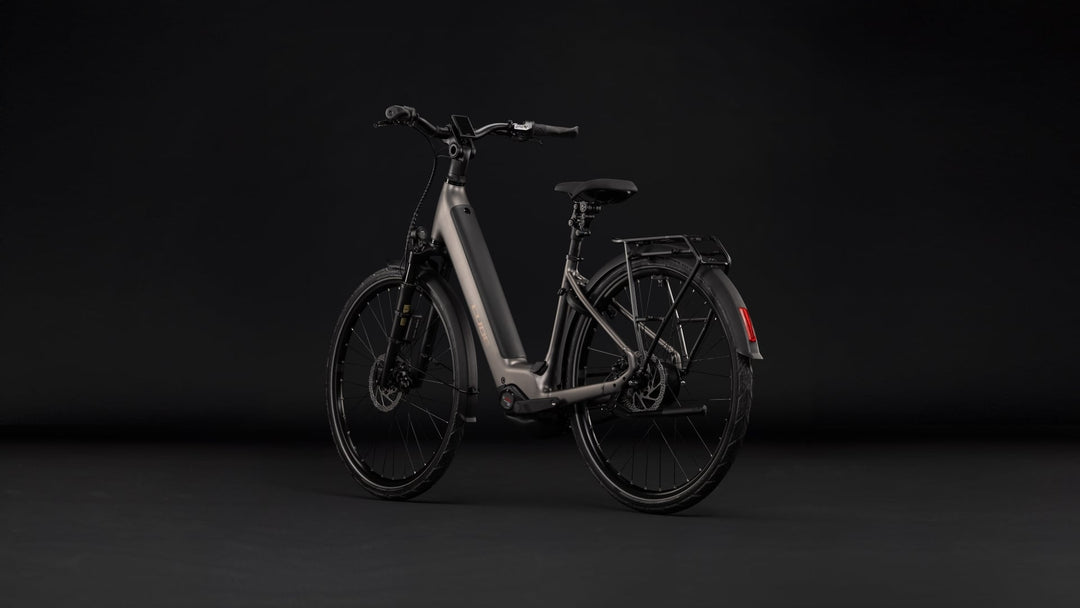 Cube Supreme Hybrid Deluxe SLX 600 Teak Chrome Easy Entry 2027 Electric Hybrid Bike