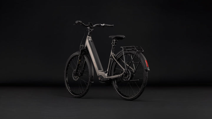 Cube Supreme Hybrid Deluxe SLX 600 Teak Chrome Easy Entry 2027 Electric Hybrid Bike