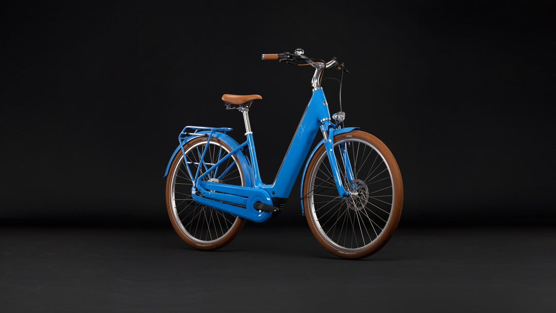 Cube Aruba Hybrid 600 Deepsky Brown Easy Entry 2027 Electric Hybrid Bike