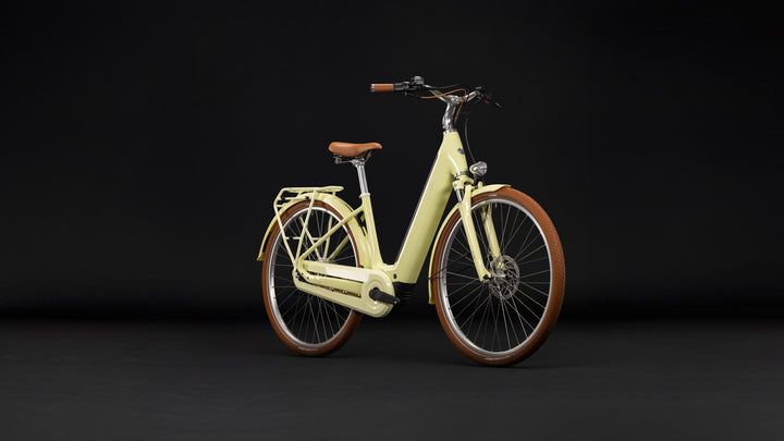 Cube Aruba Hybrid 600 Sunnyday Brown Easy Entry 2027 Electric Hybrid Bike