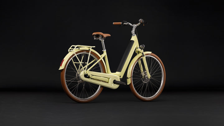 Cube Aruba Hybrid 600 Sunnyday Brown Easy Entry 2027 Electric Hybrid Bike