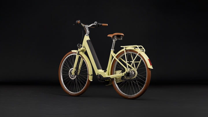 Cube Aruba Hybrid 600 Sunnyday Brown Easy Entry 2027 Electric Hybrid Bike