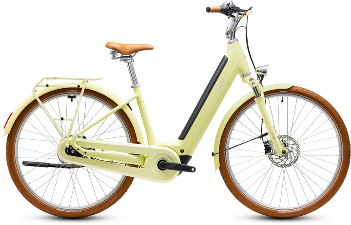 Cube Aruba Hybrid 600 Sunnyday Brown Easy Entry 2027 Electric Hybrid Bike