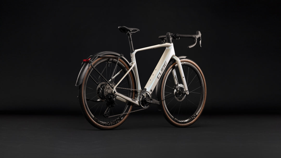 Cube Nuroad Hybrid C:62 SLX 400X FE Glintsand Black 2027 Electric Gravel Bike