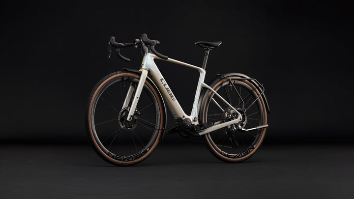 Cube Nuroad Hybrid C:62 SLX 400X FE Glintsand Black 2027 Electric Gravel Bike