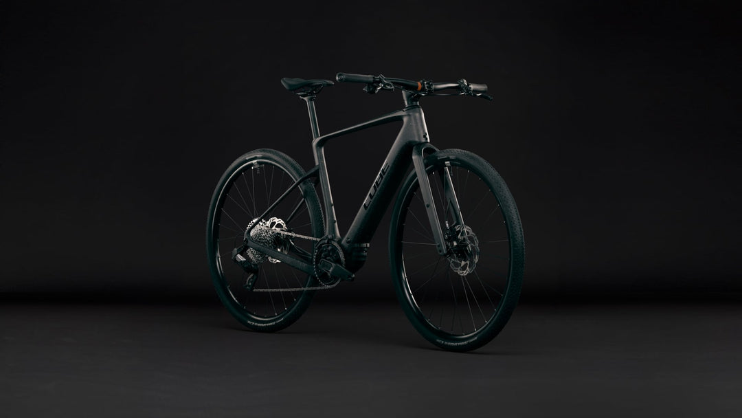 Cube Nulane Hybrid C:62 SLX 400X Mineralblack Orange 2027 Electric Hybrid Bike