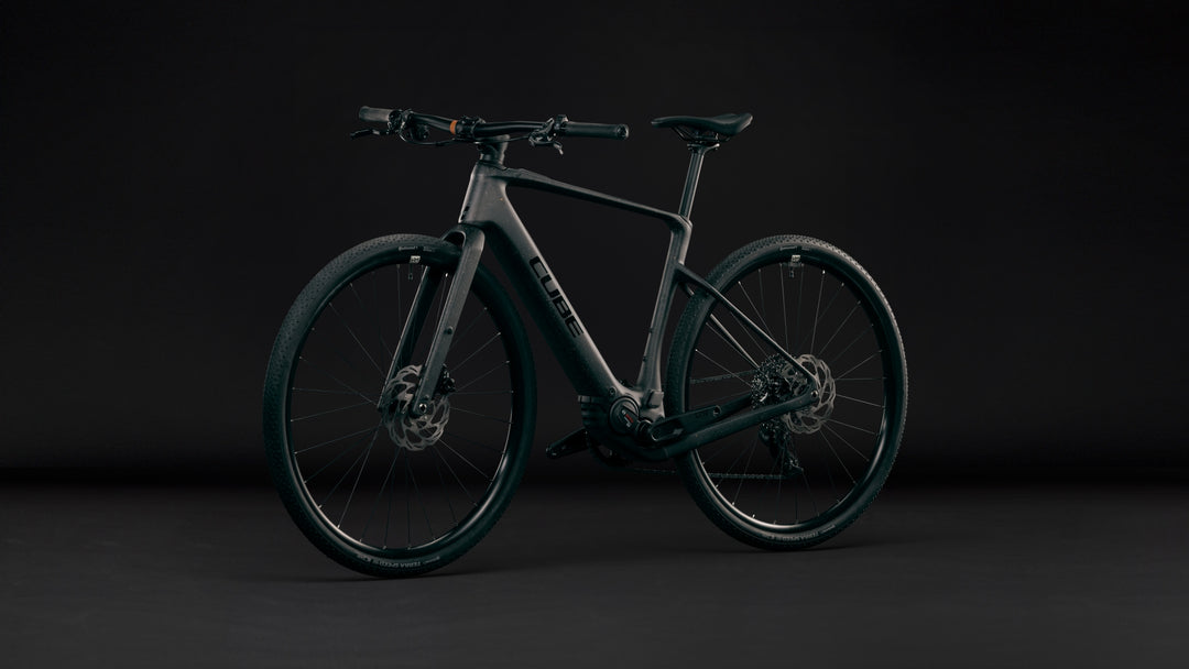 Cube Nulane Hybrid C:62 SLX 400X Mineralblack Orange 2027 Electric Hybrid Bike