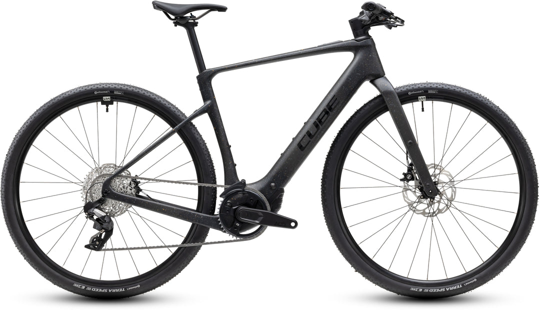 Cube Nulane Hybrid C:62 SLX 400X Mineralblack Orange 2027 Electric Hybrid Bike