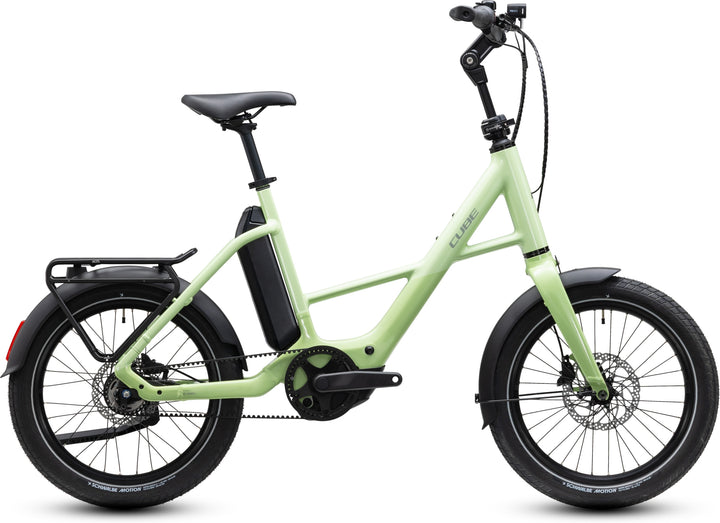 Cube Compact Hybrid Deluxe 540 Lindgreen Reflex 20" 2027 Electric Hybrid Bike