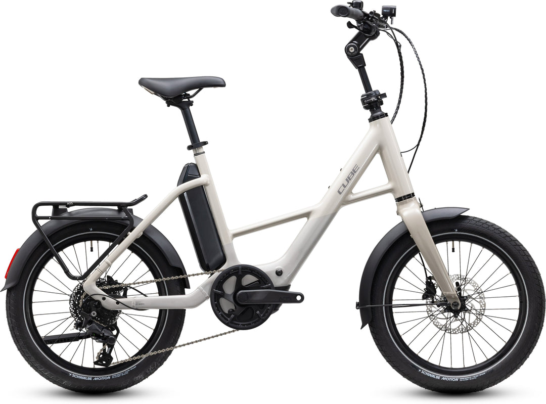 Cube Compact Hybrid 540 Cotton Reflex 20" 2027 Electric Hybrid Bike
