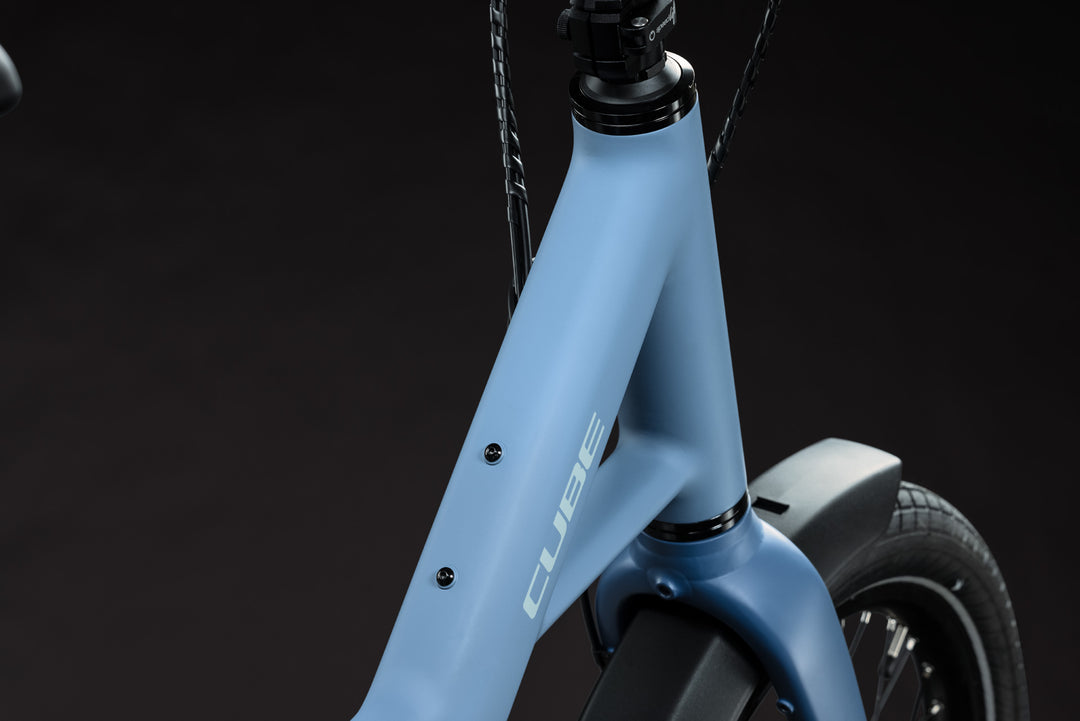 Cube Compact Hybrid 540 Thistleblue Blue 20" 2027 Electric Hybrid Bike