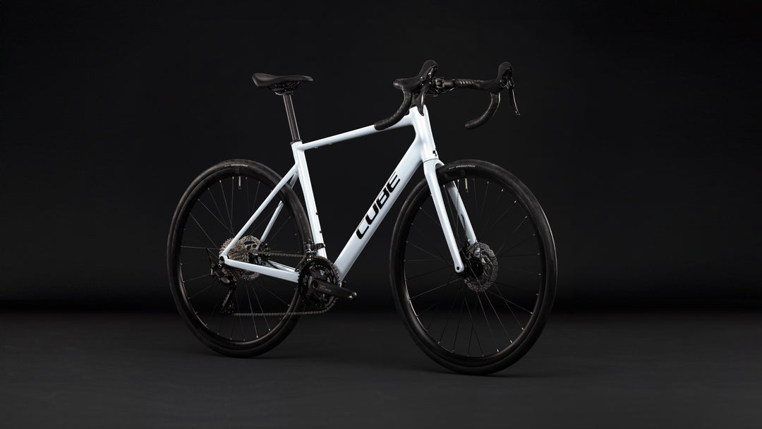 Cube Attain Race Glacier Black 2027 Road Bike