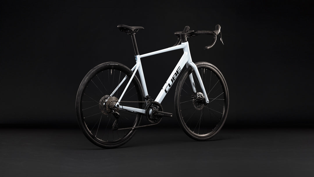Cube Attain Race Glacier Black 2027 Road Bike