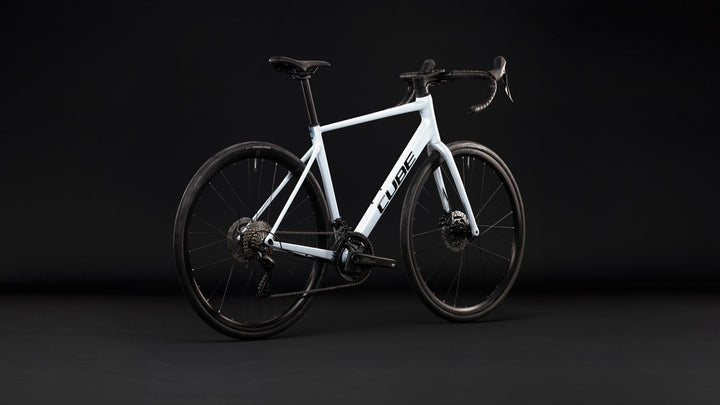 Cube Attain Race Glacier Black 2027 Road Bike
