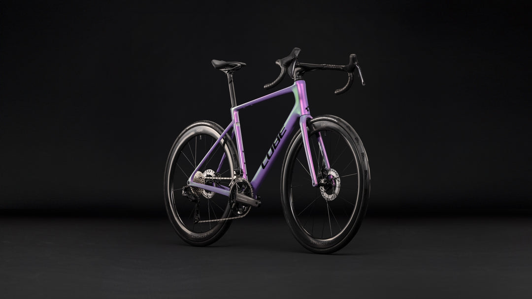 Cube Attain C:62 SLT Cosmicpurple Black 2027 Road Bike