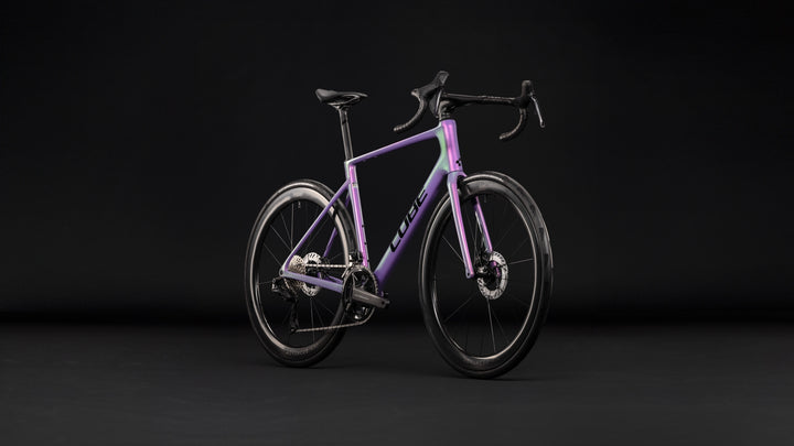 Cube Attain C:62 SLT Cosmicpurple Black 2027 Road Bike