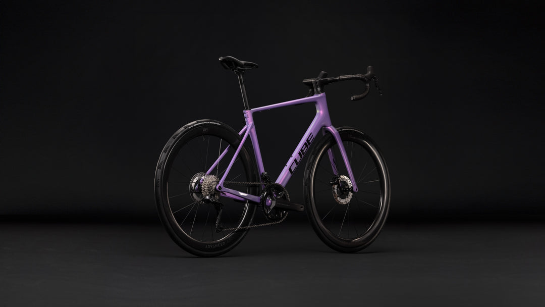 Cube Attain C:62 SLT Cosmicpurple Black 2027 Road Bike