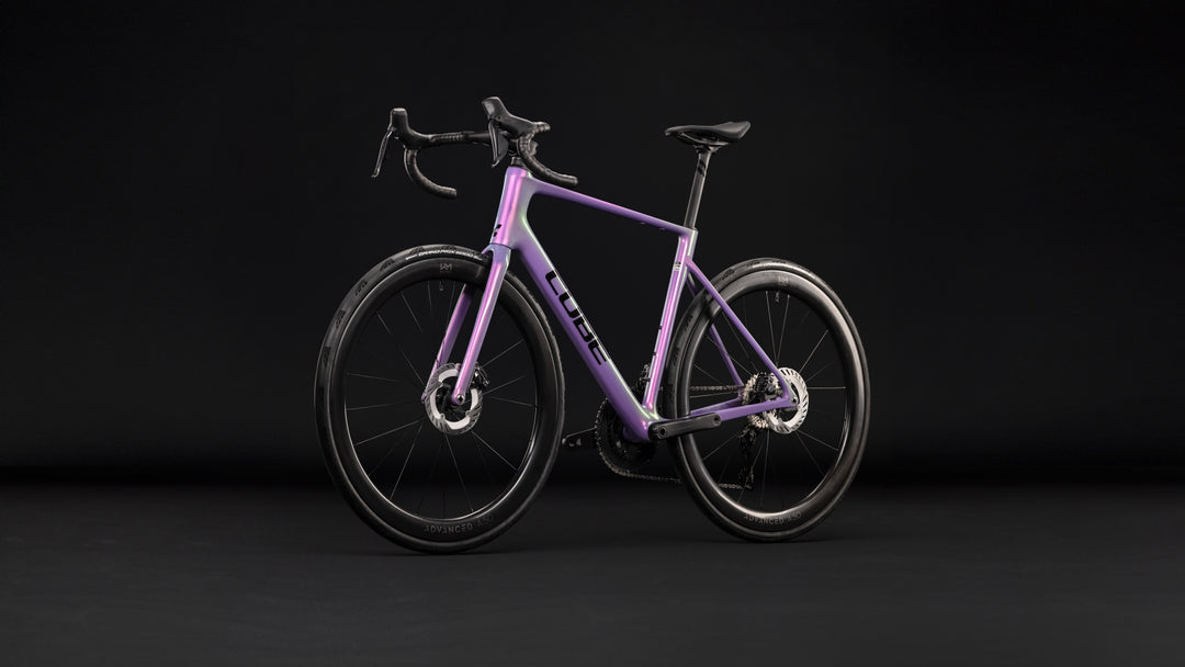 Cube Attain C:62 SLT Cosmicpurple Black 2027 Road Bike