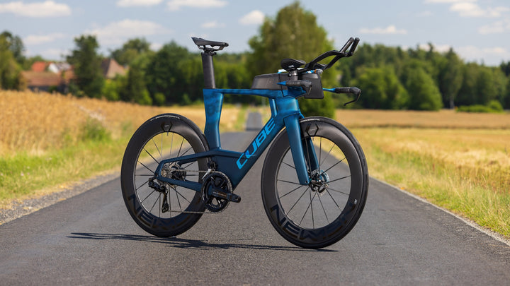 Cube Aerium C:68X SLT Liquidbluegrid Chrome 2027 Triathlon Bike