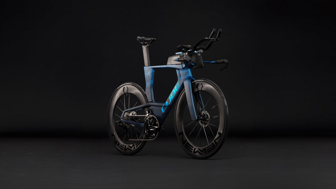 Cube Aerium C:68X SLT Liquidbluegrid Chrome 2027 Triathlon Bike