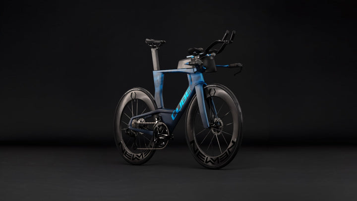 Cube Aerium C:68X SLT Liquidbluegrid Chrome 2027 Triathlon Bike