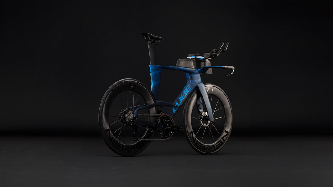 Cube Aerium C:68X SLT Liquidbluegrid Chrome 2027 Triathlon Bike