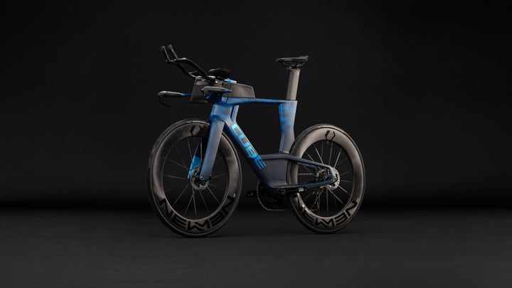 Cube Aerium C:68X SLT Liquidbluegrid Chrome 2027 Triathlon Bike