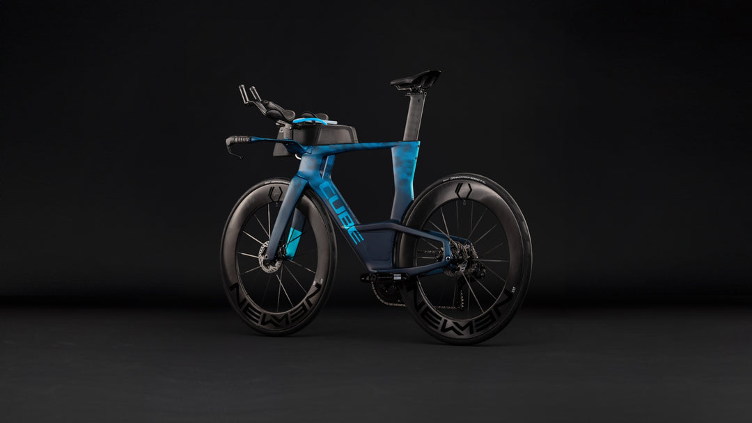 Cube Aerium C:68X SLT Liquidbluegrid Chrome 2027 Triathlon Bike