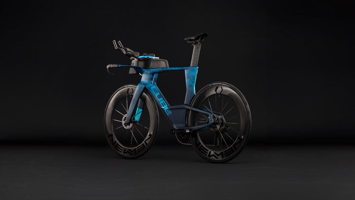 Cube Aerium C:68X SLT Liquidbluegrid Chrome 2027 Triathlon Bike