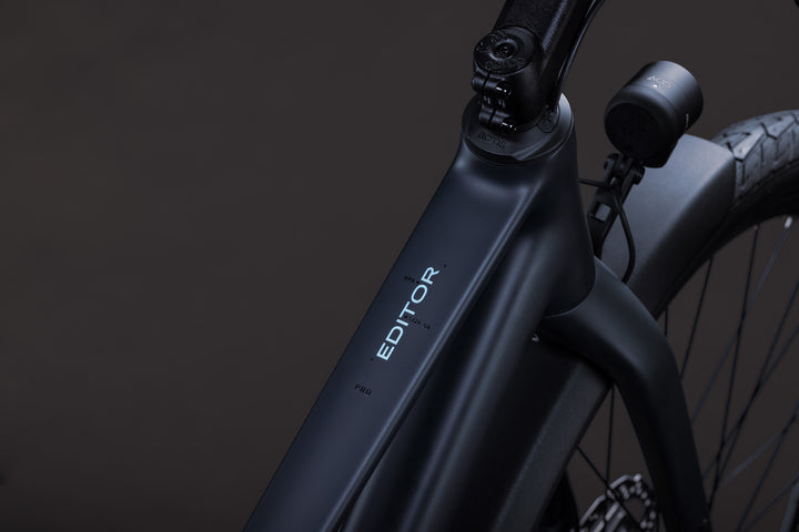 Cube Editor Pro FE Night Chrome Trapeze 2027 Hybrid Bike